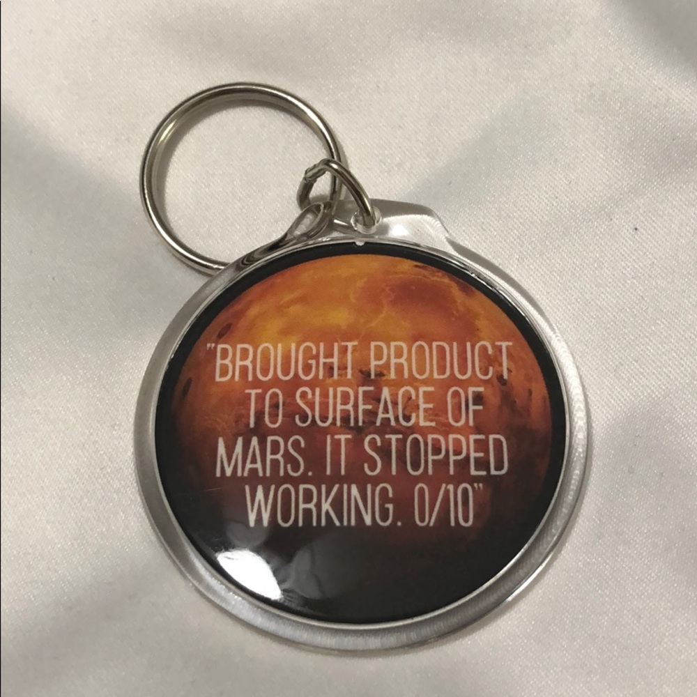 The Martian key chain